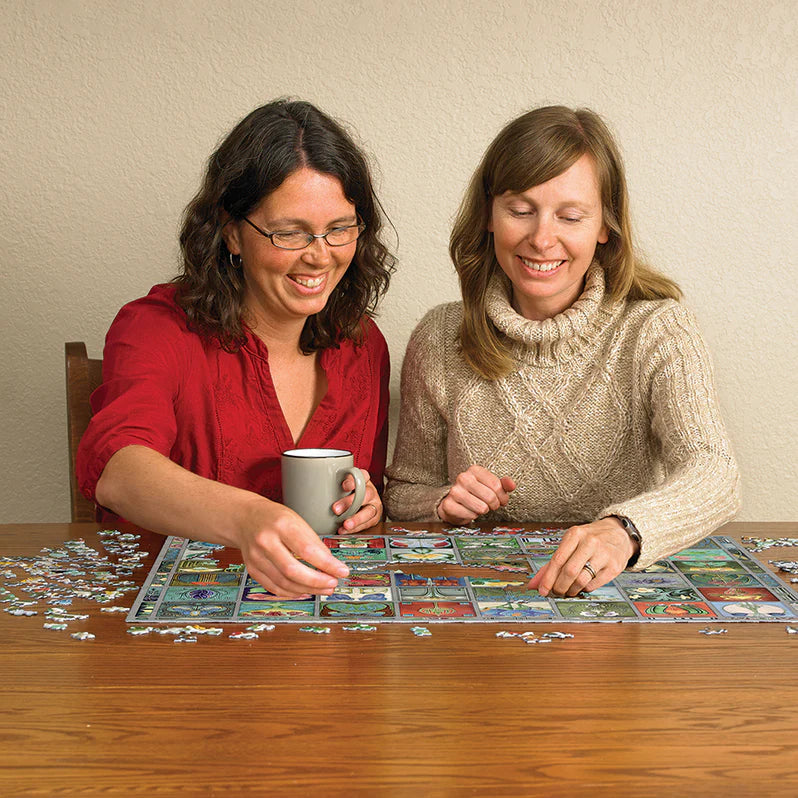 Cobble Hill - Art Nouveau Tiles (1000-Piece Puzzle) - Limolin 