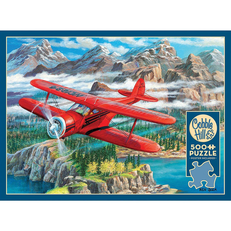 Cobble Hill - Beechcraft Staggerwing | 500 Piece - Limolin 