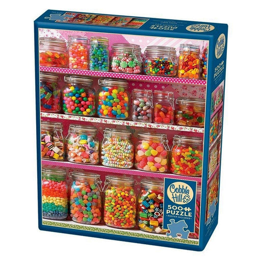 Cobble Hill - Candy Shelf (500-Piece Puzzle) - Limolin 