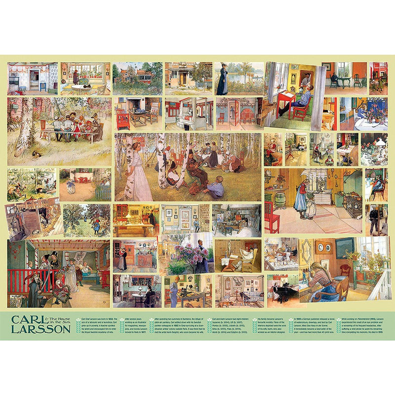 Cobble Hill - Carl Larsson (1000-Piece Puzzle) - Limolin 