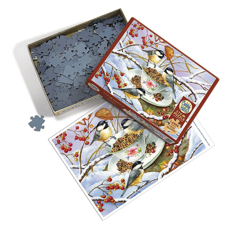 Cobble Hill - Chickadee Tea Easy Handling 275 Piece - Limolin 