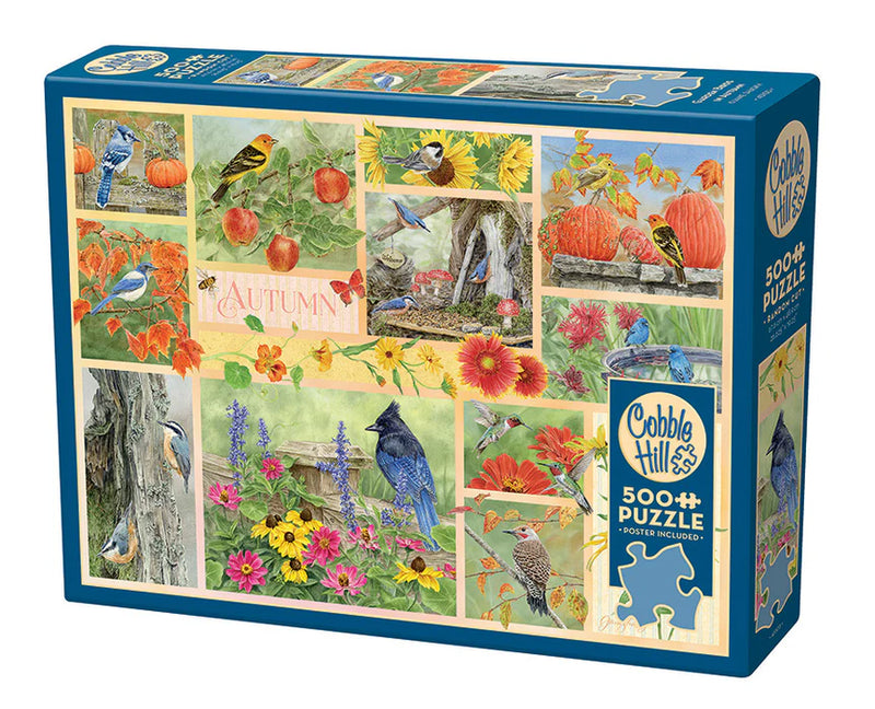 Cobble Hill - Garden Birds in Autumn - Limolin 