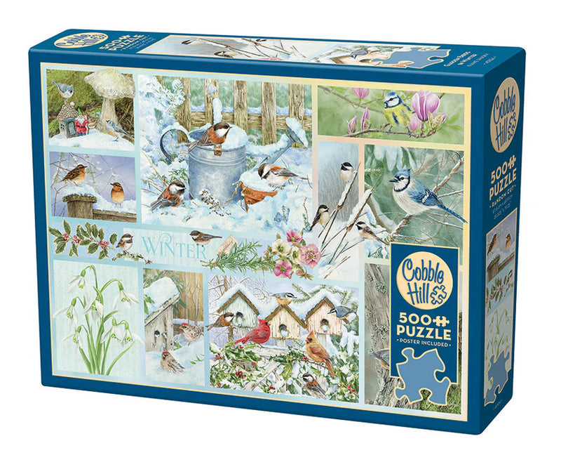 Cobble Hill - Garden Birds in Winter - Limolin 