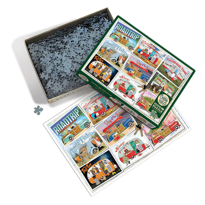 Cobble Hill - Hitting The Road (1000-Piece Puzzle) - Limolin 