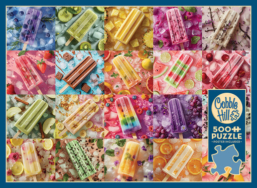 Cobble Hill - Ice Lollies (500-Piece Puzzle) - Limolin 