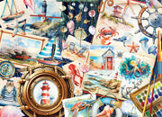 Cobble Hill - Seashore Sketchbook (1000-Piece Puzzle) - Limolin 