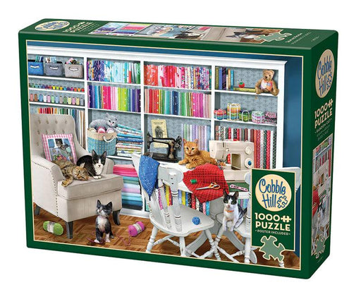 Cobble Hill - Sewing Room (1000-Piece Puzzle) - Limolin 