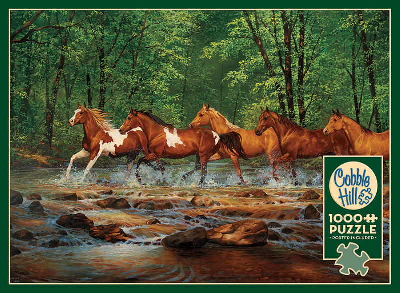 Cobble Hill - Spring Creek Run (1000-Piece Puzzle) - Limolin 