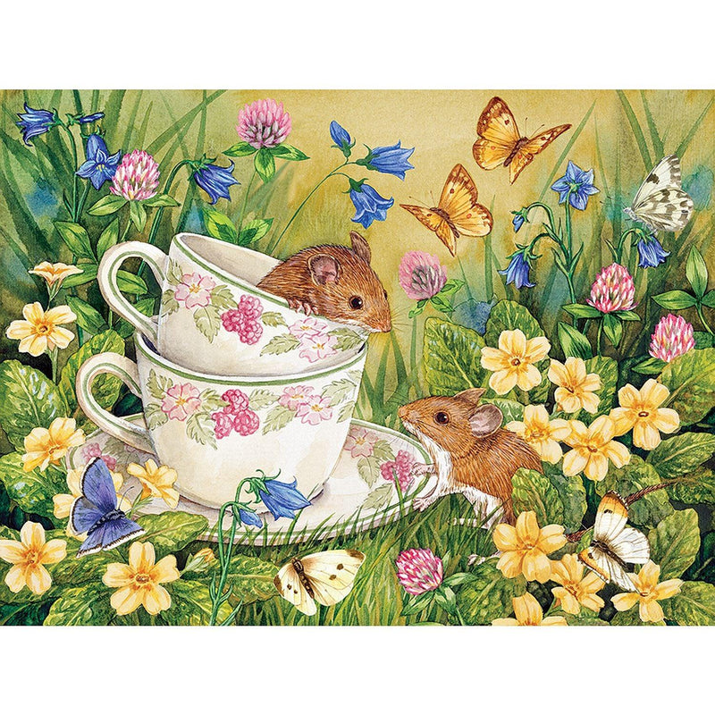 Cobble Hill - Tea For TwO - Easy Handling 275 Piece - Limolin 
