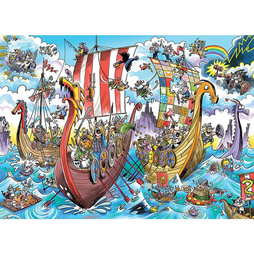 Cobble Hill - Viking Voyage - Family Pieces 350 - Limolin 