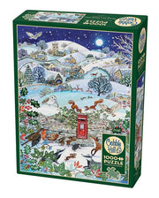 Cobble Hill - Village on a Winter Night- 1000 piece - Limolin 