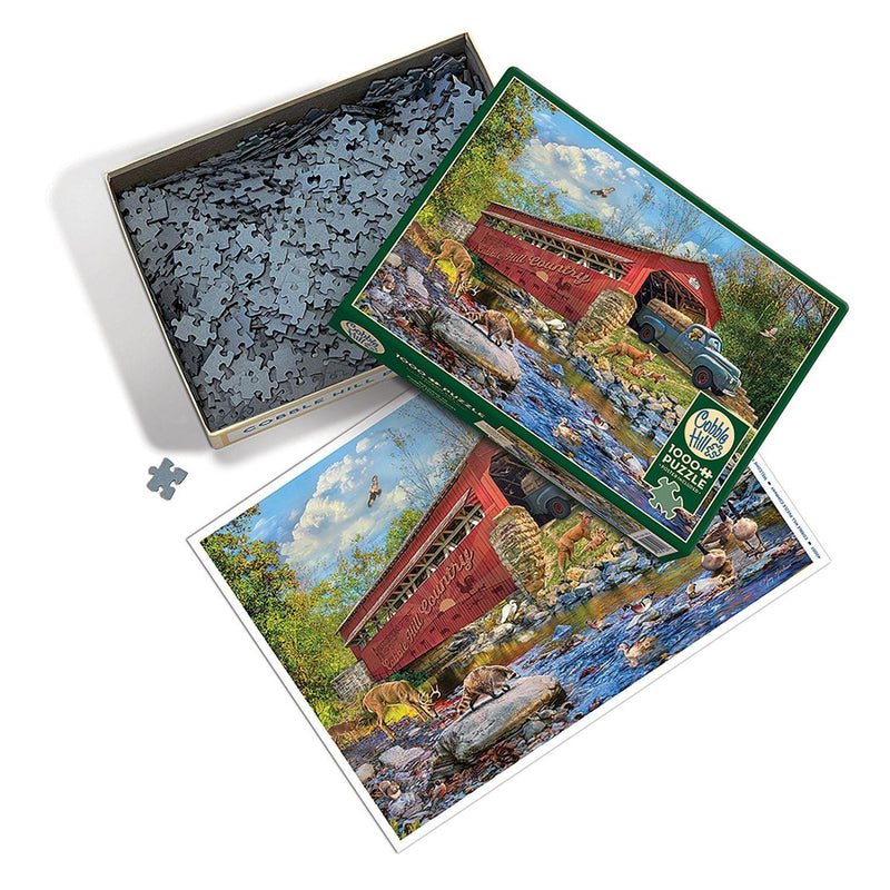 Cobble Hill - Welcome To Cobble Hill Country (1000-Piece Puzzle) - Limolin 