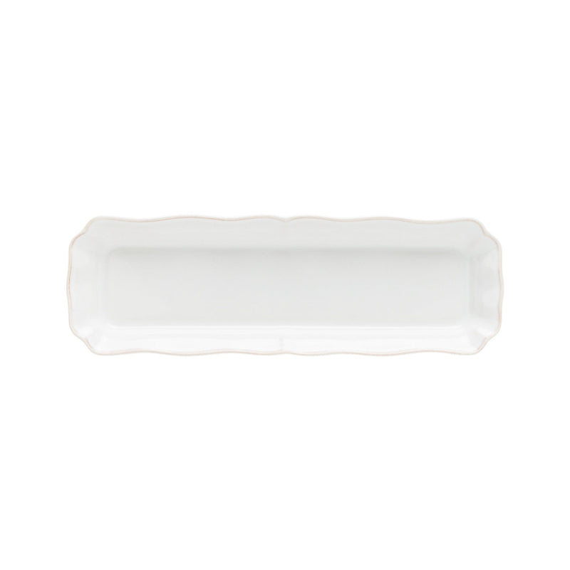 Costa Nova - Alentejo White Large Rectangular Tray - Limolin 