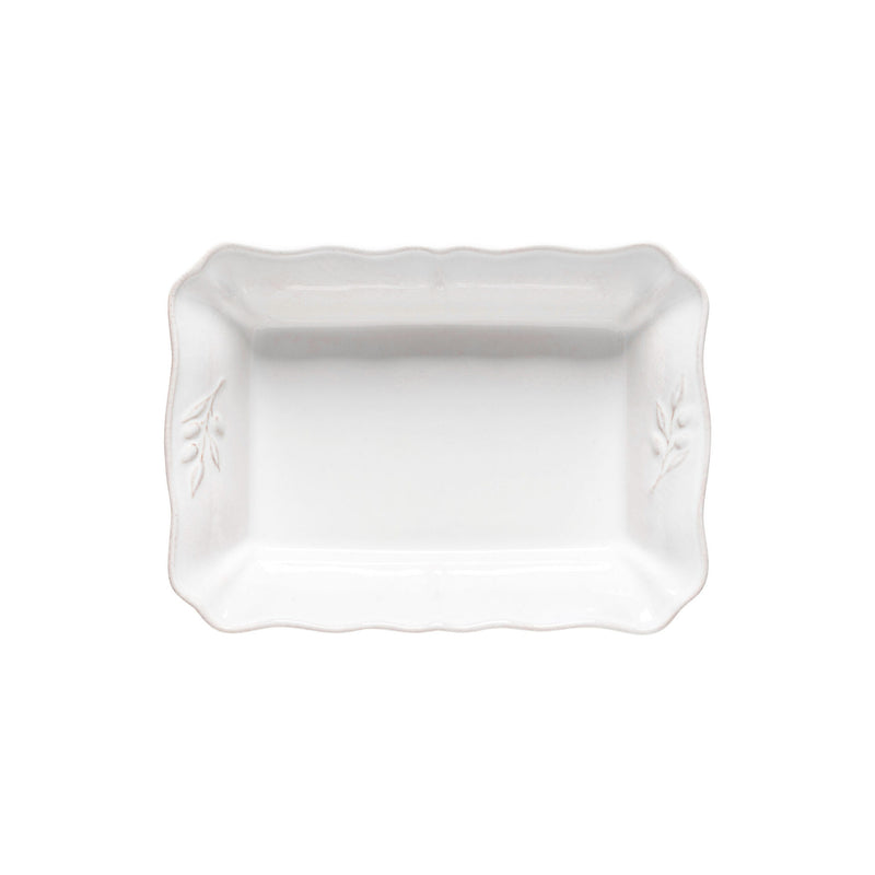 Costa Nova - Alentejo White Small Rectangular Baker - Limolin 