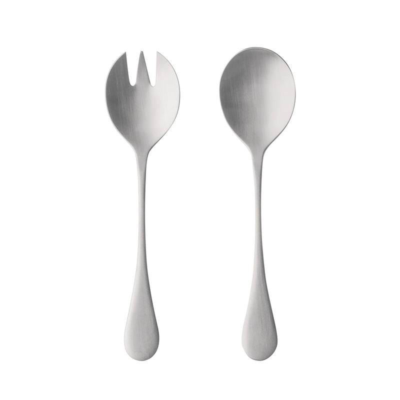 Costa Nova - Antigo Brushed Stainless Salad Set - Limolin 