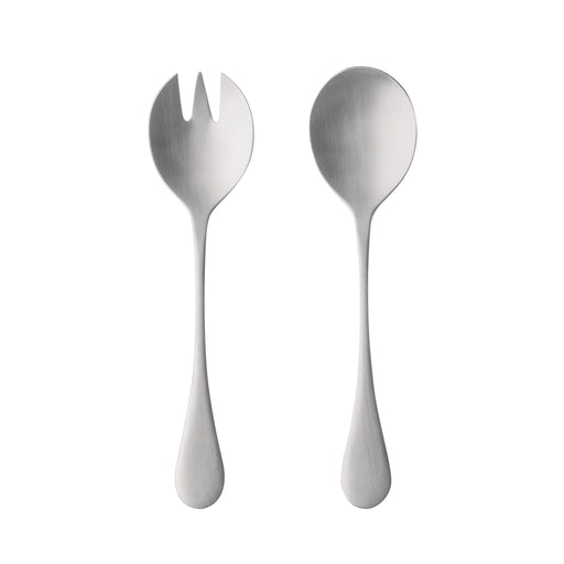 Costa Nova - Antigo Brushed Stainless Salad Set - Limolin 