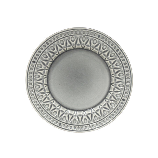 Costa Nova - Cristal Grey Salad/dessert plate - Limolin 