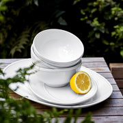 Costa Nova - Friso White Oval Platter - Limolin 