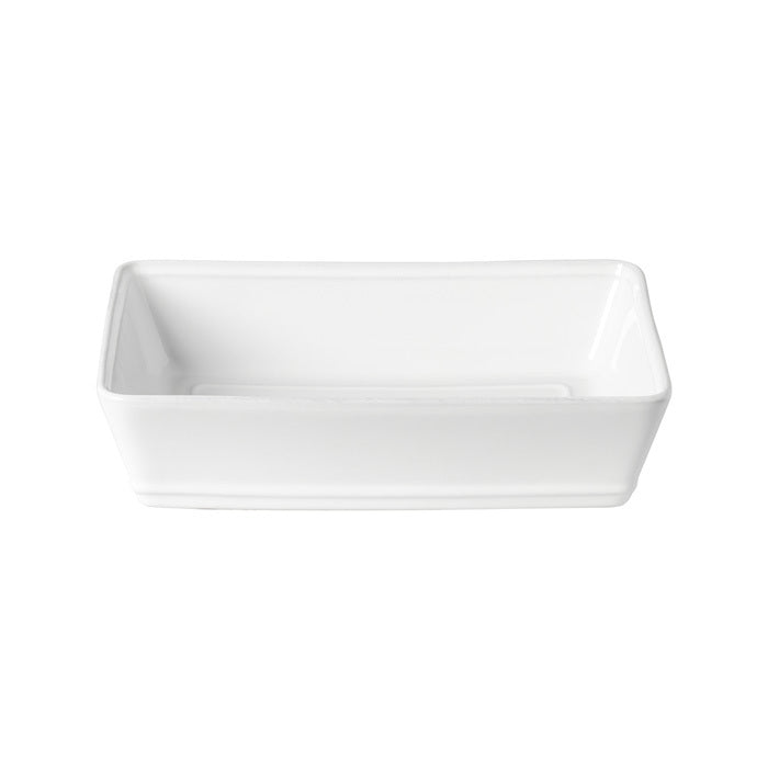 Costa Nova - Friso White Rectangle Baker - Limolin 