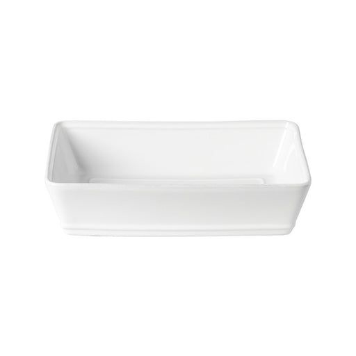 Costa Nova - Friso White Rectangle Baker - Limolin 