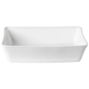 Costa Nova - Friso White Rectangle Baker - Limolin 