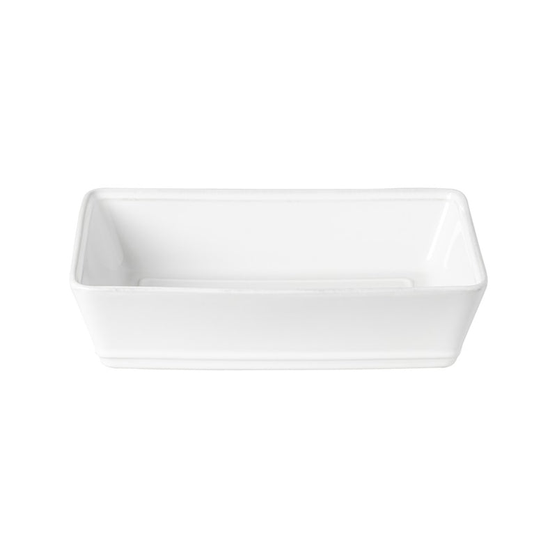 Costa Nova - Friso White Rectangle Baker - Limolin 
