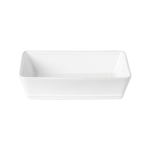 Costa Nova - Friso White Rectangle Baker - Limolin 