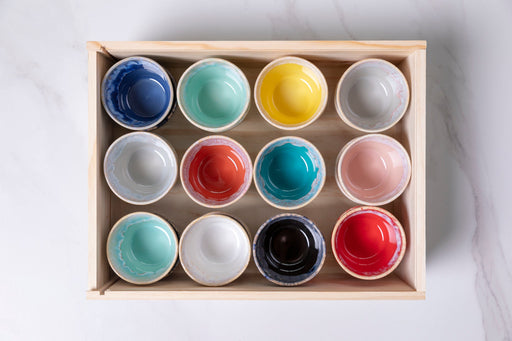 Costa Nova - Grespresso Wooden display box 24 lungo cups asst"d - Limolin 