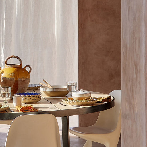 Costa Nova - Marrakesh Sable Blanc Covered Dish - Limolin 