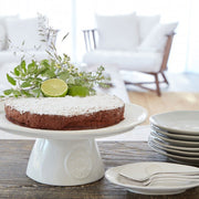 Costa Nova - Nova White Footed Cake Stand - Limolin 