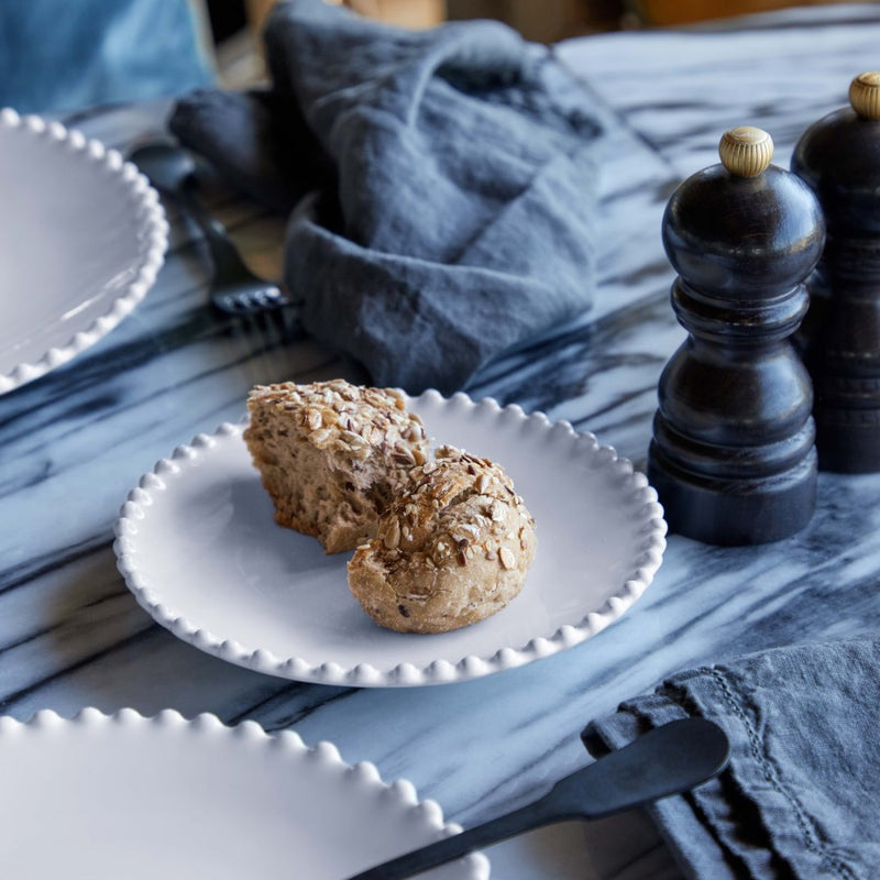 Costa Nova - Pearl White Bread plate - Limolin 