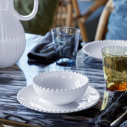 Costa Nova - Pearl White Low bowl - Limolin 