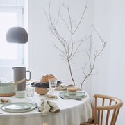 Costa Nova - Redonda Bay Leaf Green Charger plate - Limolin 