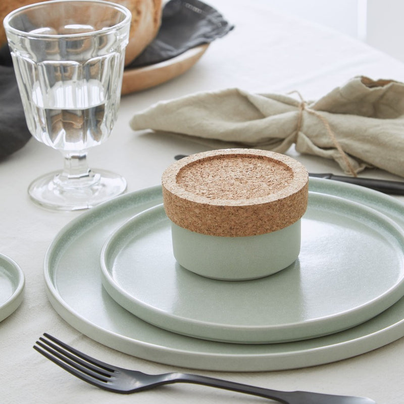 Costa Nova - Redonda Bay Leaf Green Charger plate - Limolin 