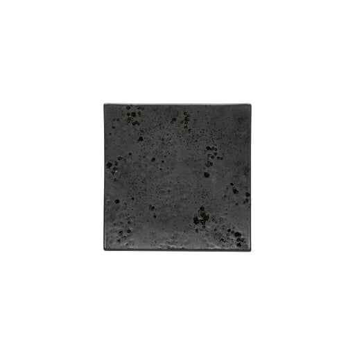Costa Nova - Resonance Black Square Plate - Limolin 