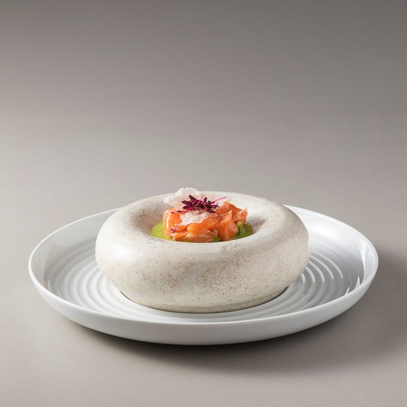 Costa Nova - Resonance Cream Pillow Plate - Limolin 