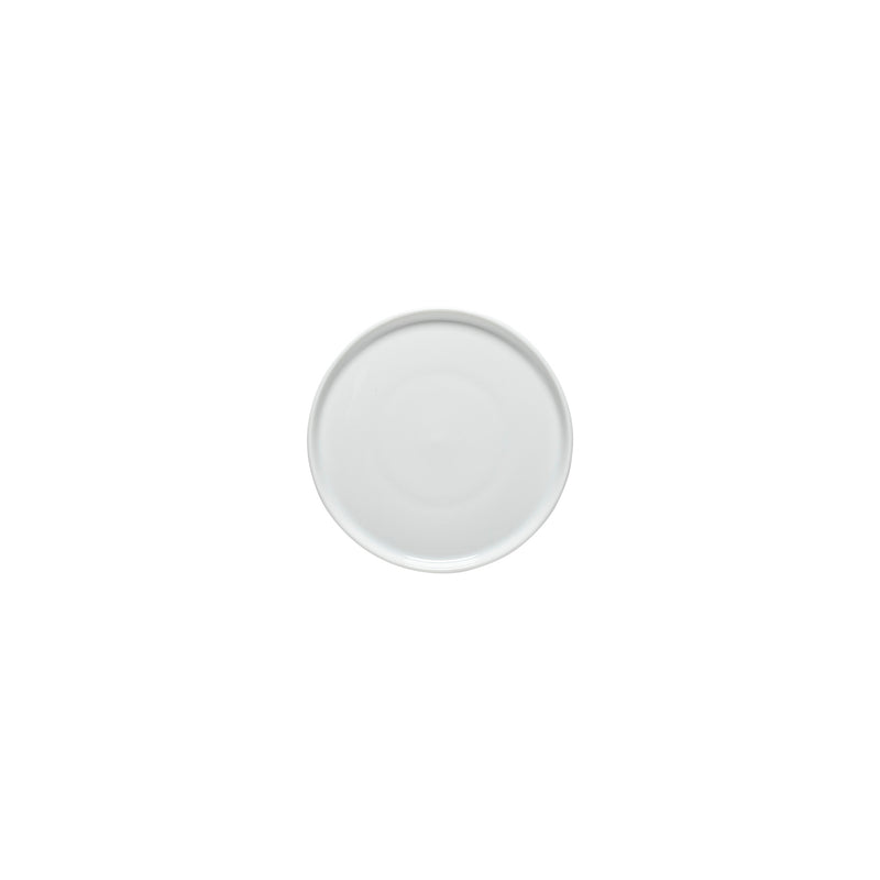 Costa Nova - Resonance White Porcelain Appetizer/Bread Plate - Limolin 