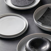 Costa Nova - Resonance White Porcelain Salad/Dessert Plate - Limolin 