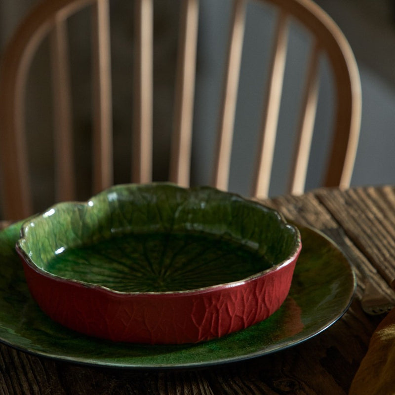 Costa Nova - Riviera Tomate Charger plate/platter - Limolin 