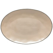 Costa Nova - Stacked Organic Cremini Oval platter - Limolin 