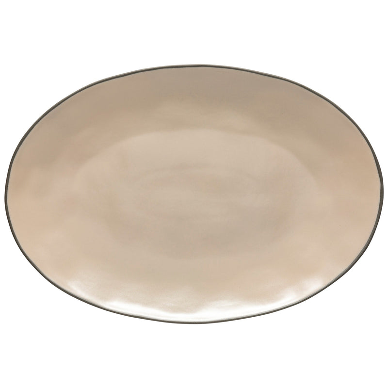 Costa Nova - Stacked Organic Cremini Oval platter - Limolin 