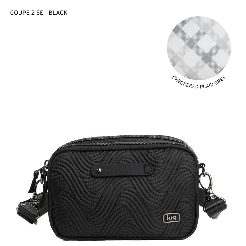 LUG - Coupe SE 2 Convertible Crossbody Bag - BLACK - colour view