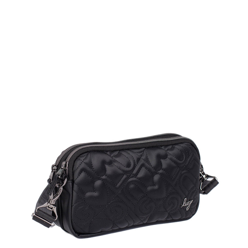 LUG - Coupe XL Love Satin Luxe Convertible Crossbody Bag