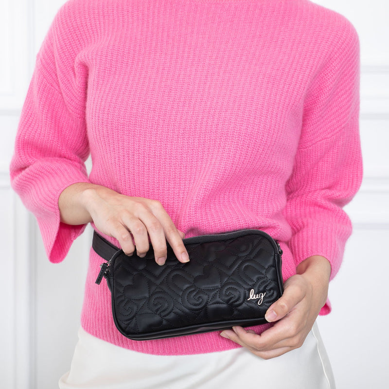 LUG - Coupe XL Love Satin Luxe Convertible Crossbody Bag