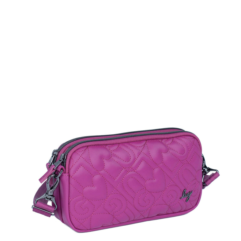 LUG - Coupe XL Love Satin Luxe Convertible Crossbody Bag