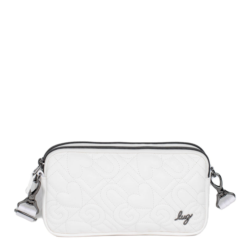 LUG - Coupe XL Love Satin Luxe Convertible Crossbody Bag