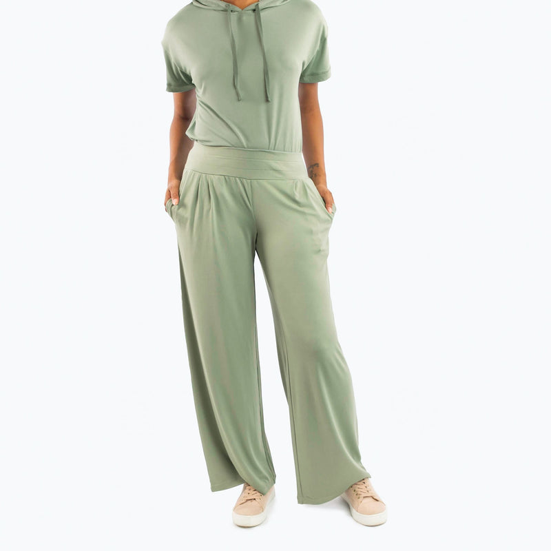 LUG - Coupe Wide Leg Full Length Pants