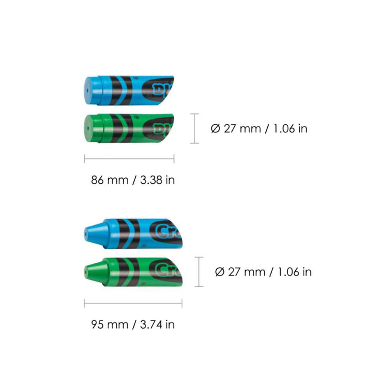 Crayola - 4Pc Wall Hanger Set (Cerulean & Mount Meadow) - Limolin 