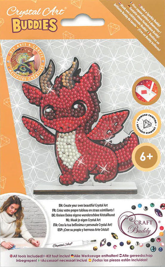 Crystal Art - Buddies: Fantasy (Assorted 30 in PDQ) - Limolin 