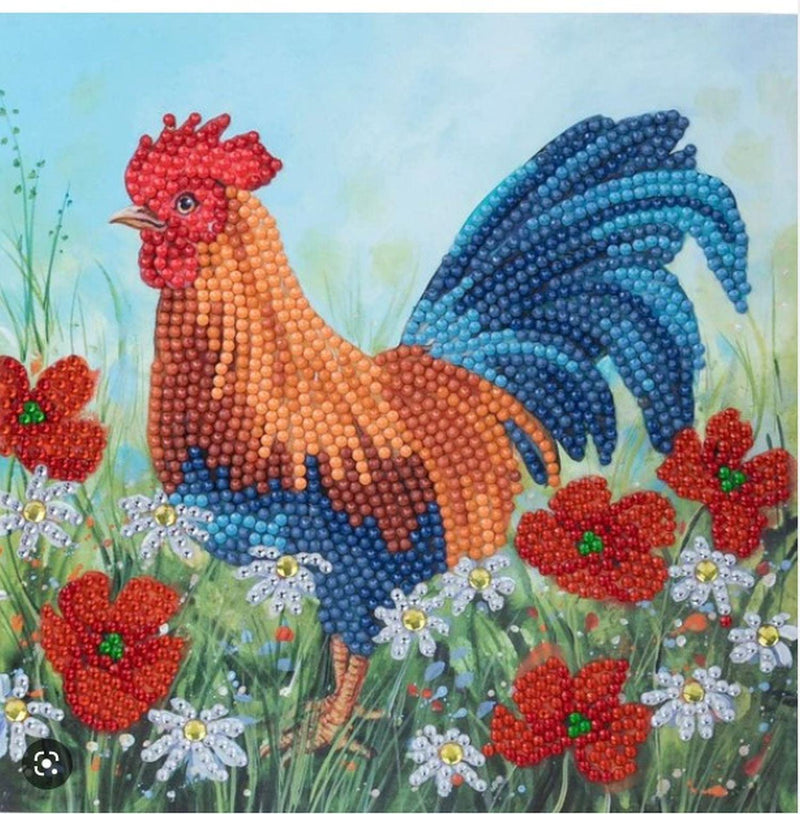 Crystal Art - CA Card - Cockeralin the Field - Limolin 